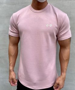 Mens Muscle Fit T Shirt For Bodybuilders