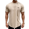 Mens Muscle Fit T Shirt For Bodybuilders