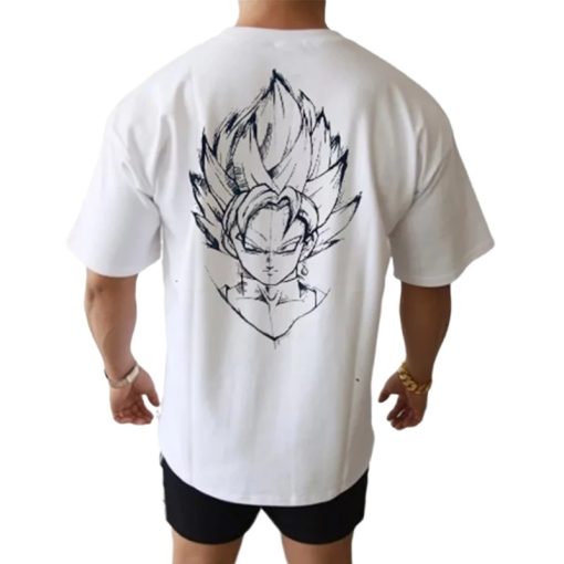 Super Saiyan Oversized Gym T-Shirt