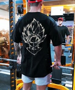 Super Saiyan Oversized Gym T-Shirt