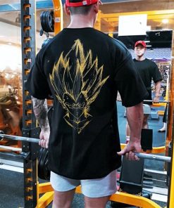 Super Saiyan Oversized Gym T-Shirt