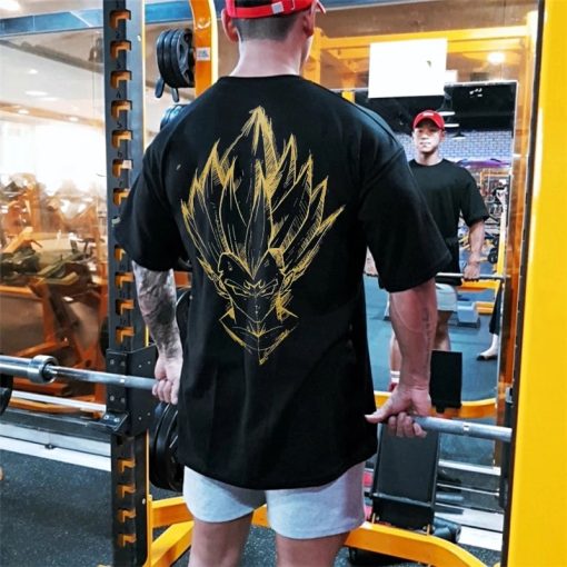 Super Saiyan Oversized Gym T-Shirt