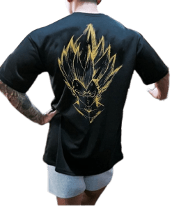 Super Saiyan Oversized Gym T-Shirt