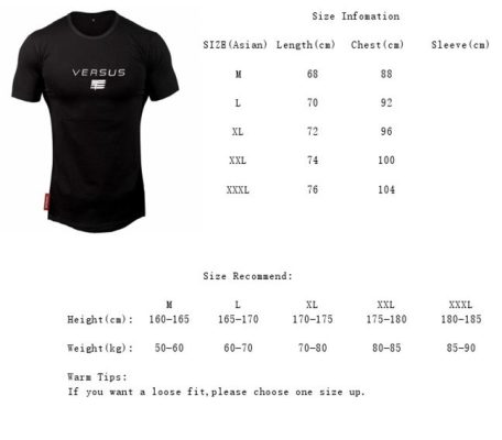 Versus Muscle Fit T Shirts - Various Designs