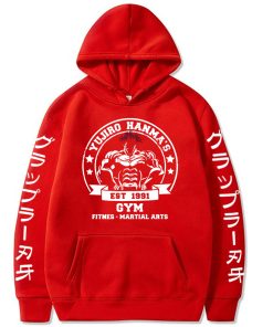 Yujiro Hanma Gym Hoodie Anime Pump Cover