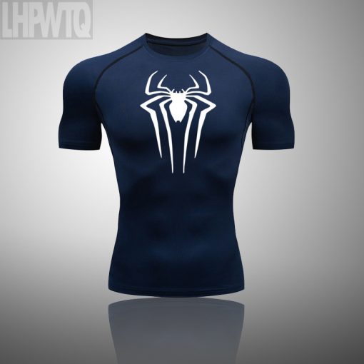 Shizzy Style Spiderman Mens Muscle Fit T Shirt - Image 3