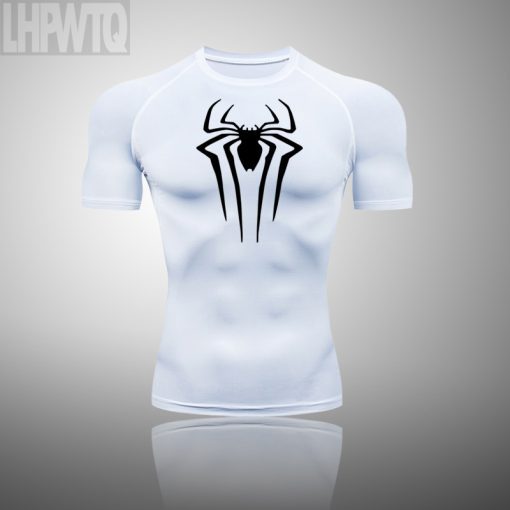 Shizzy Style Spiderman Mens Muscle Fit T Shirt - Image 4