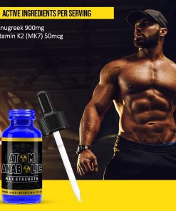 Atom Anabolic Test Booster Mass Gainer - Strongest Legal Testosterone