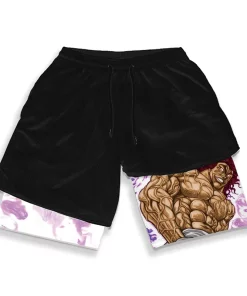 Men'S Anime Gym Shorts - Baki Hanma