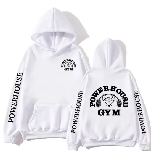 Dorian Yates Powerhouse Gym Hoodie Pump Cover