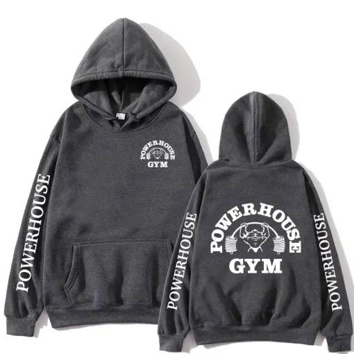 Dorian Yates Powerhouse Gym Hoodie Pump Cover