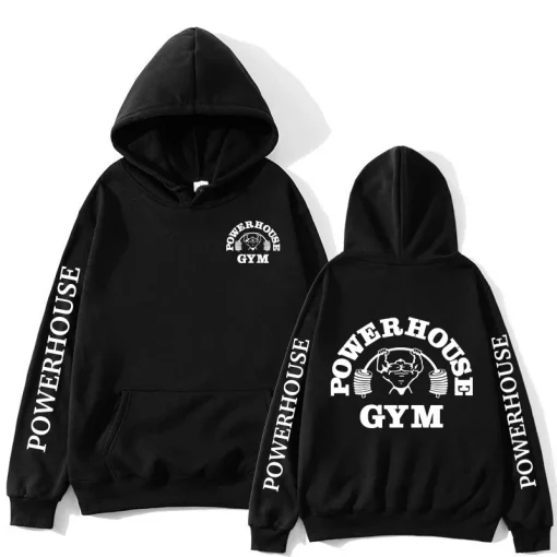 Dorian Yates Powerhouse Gym Hoodie Pump Cover