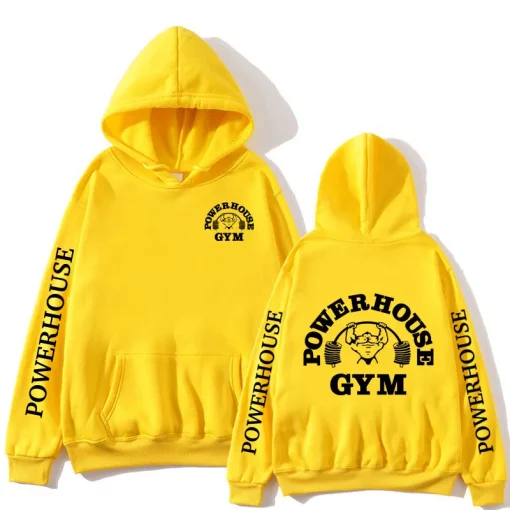 Dorian Yates Powerhouse Gym Hoodie Pump Cover