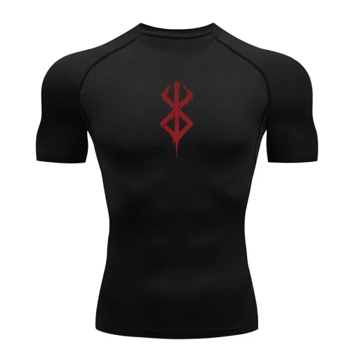 Anime Berserk Muscle Fit Gym T-Shirt