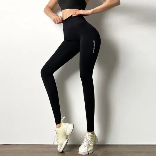 Womens Gym Leggings, Best Seamless High-Waist Workout Shorts