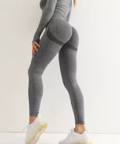 High Waist Workout Leggings For Women, Quick Dry Push Up Leggings