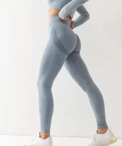 High Waist Workout Leggings For Women, Quick Dry Push Up Leggings