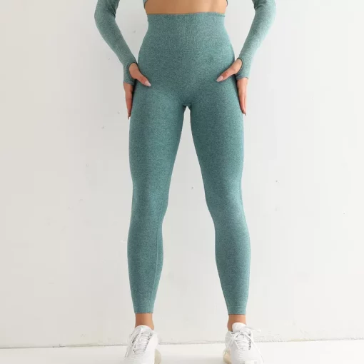 High Waist Workout Leggings For Women, Quick Dry Push Up Leggings