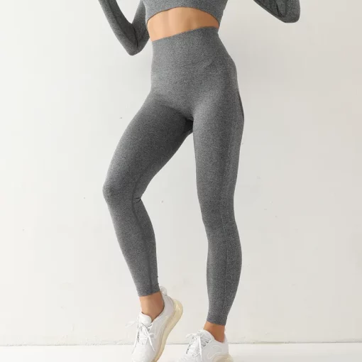 High Waist Workout Leggings For Women, Quick Dry Push Up Leggings