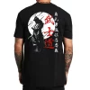 Samurai T Shirt Oversized Pump Cover For Gym