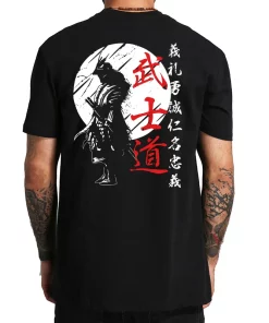 Samurai T Shirt Oversized Pump Cover for Gym