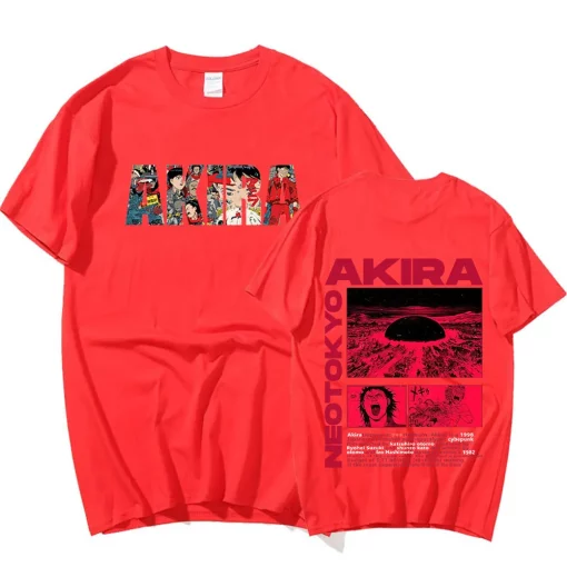 Japanese Anime Akira T Shirt, Best Anime Pump Cover