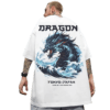 Dragon T Shirt Graphic Yakuza Style Fashion Pump Cover