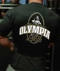 Joe Weider'S 1965 Mr Olympia T Shirt Pump Cover - Gym Clothing