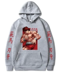 Baki Hanma Yujiro Gym Anime Hoodie Pump Cover