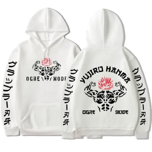 Yujiro Hanma Gym Hoodie Anime Pump Cover