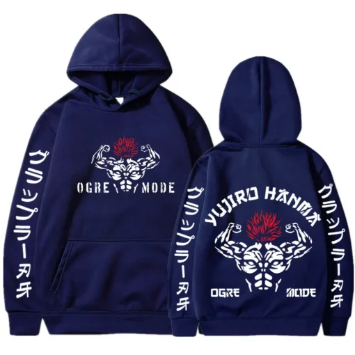 Yujiro Hanma Gym Hoodie Anime Pump Cover