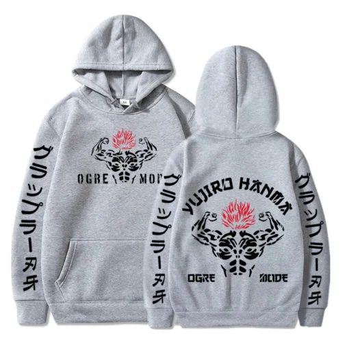 Yujiro Hanma Gym Hoodie Anime Pump Cover