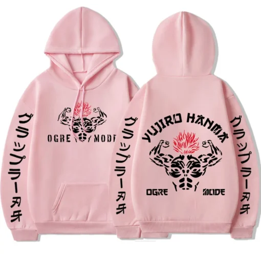 Yujiro Hanma Gym Hoodie Anime Pump Cover