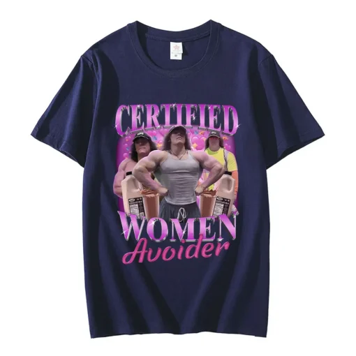 Sam Sulek Merch - Certified Women Avoider T Shirt 100% Cotton