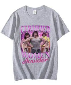 Sam Sulek Merch - Certified Women Avoider T Shirt 100% Cotton