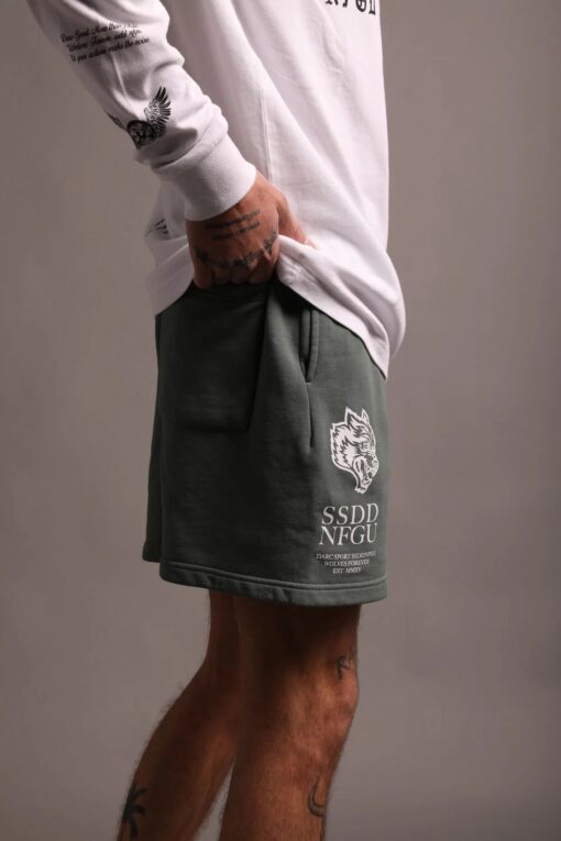 Darc Wolves Mens Gym Shorts