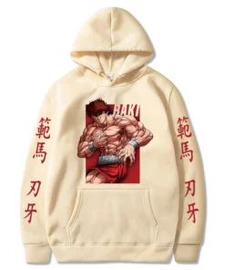 Baki Hanma Yujiro Gym Anime Hoodie Pump Cover