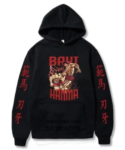 Baki Hanma Yujiro Gym Anime Hoodie Pump Cover