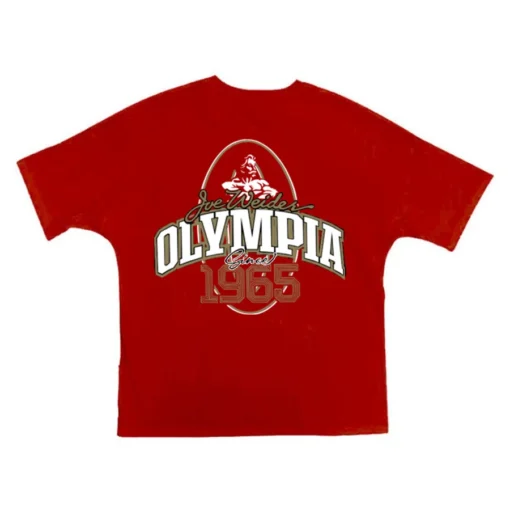 Joe Weider'S 1965 Mr Olympia T Shirt Pump Cover - Gym Clothing