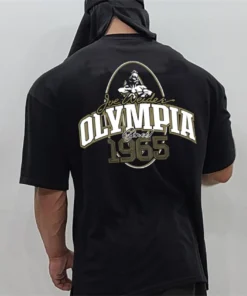 Joe Weider'S 1965 Mr Olympia T Shirt Pump Cover - Gym Clothing