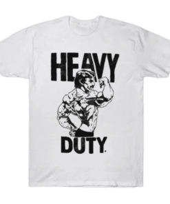 Mike Mentzer T Shirt Heavy Duty Muscle Fit - Cotton