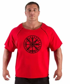 Viking Gym T-Shirt - Ripped Shoulders Pump Cover