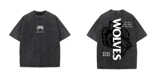 Darc Wolves T-Shirt - Oversized Pump Cover