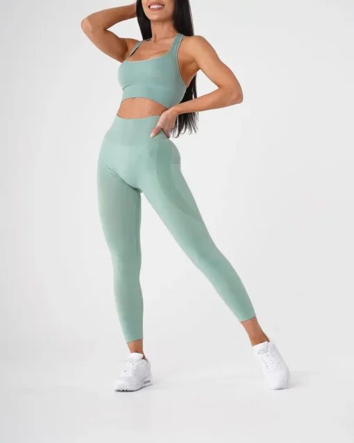 Seamless Spandex Gym Leggings For Workout