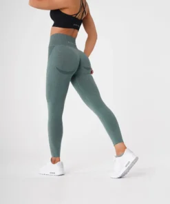 Seamless Spandex Gym Leggings For Workout