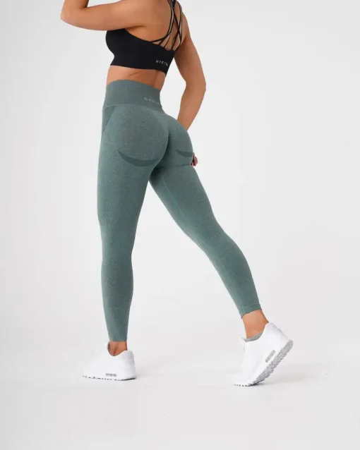 Seamless Spandex Gym Leggings For Workout