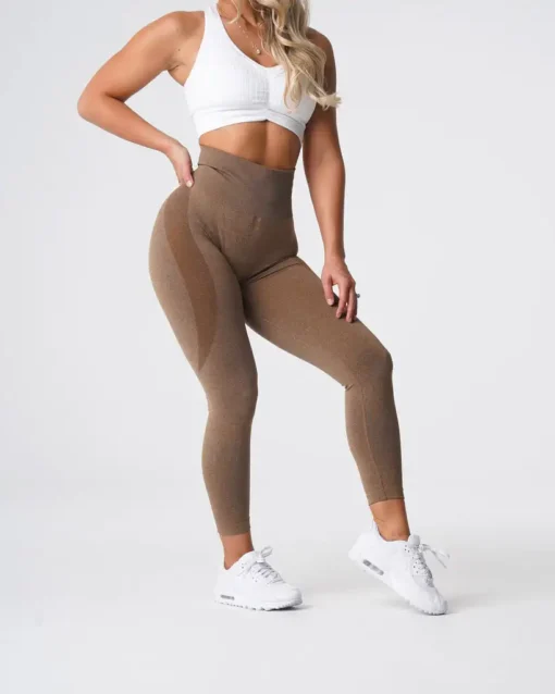 Seamless Spandex Gym Leggings For Workout