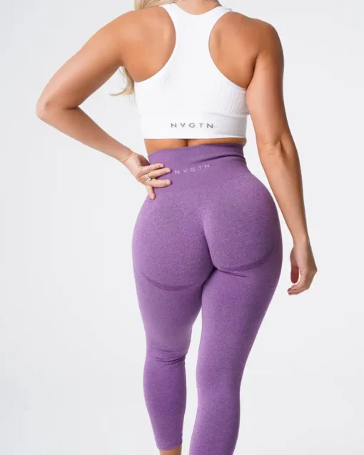 Seamless Spandex Gym Leggings For Workout