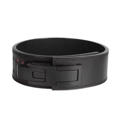 Powerlifting Belt With Lever Clasp: Heavy-Duty Weightlifting Gear For Maximum Support