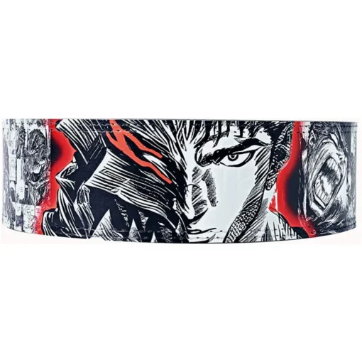 Anime Theme Berserk Gym Belt Lever Clasp - Heavy Duty Powerlifting And Weightlifting